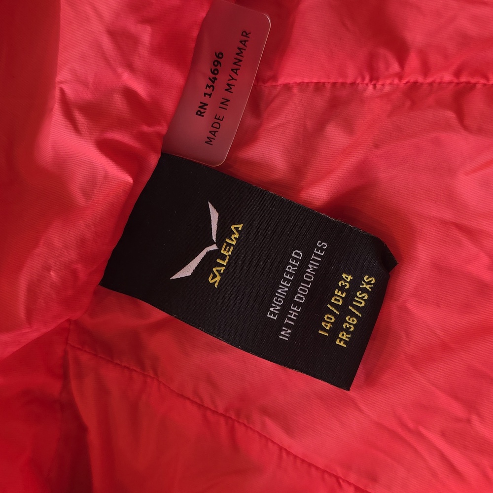 Salewa Women's Blue Hooded Jacket - Picture 4 of 6